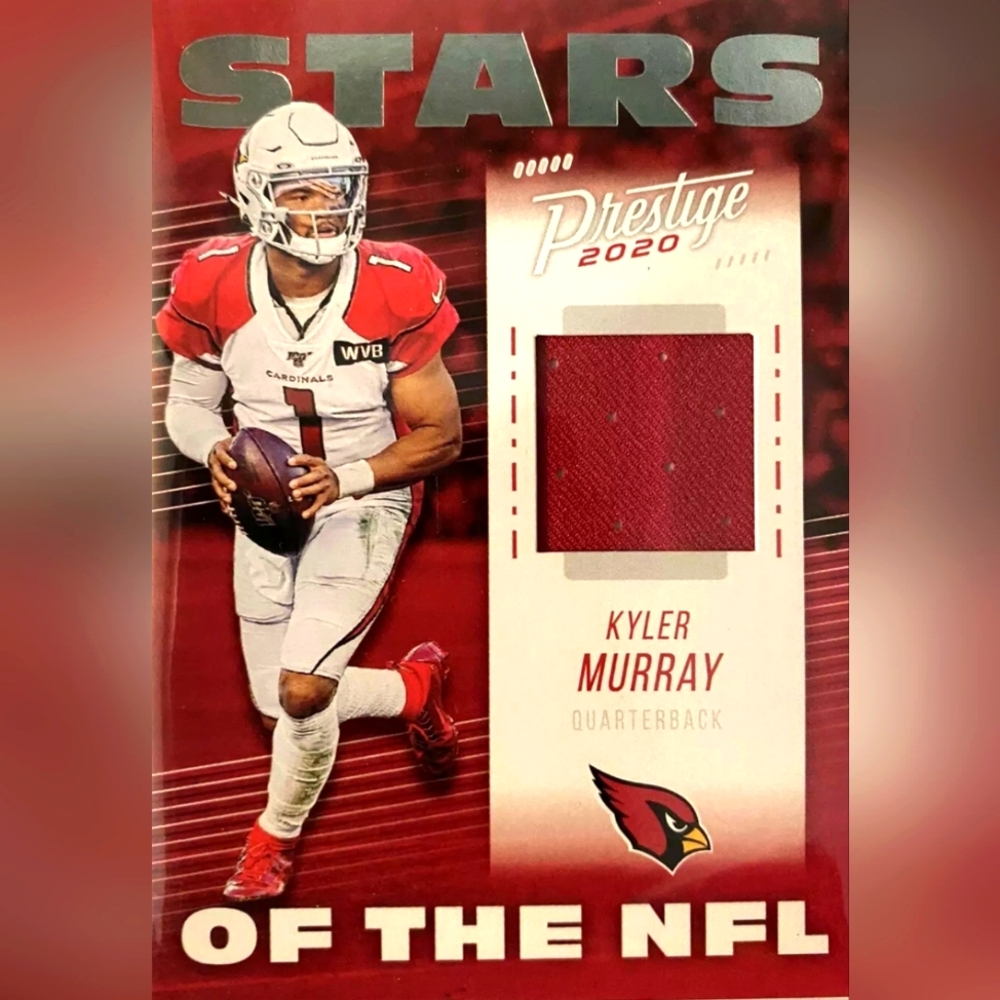 Kyler Murray Relic 🏈 NFL Football Trading Card Patch 🔥 Arizona Cardinals